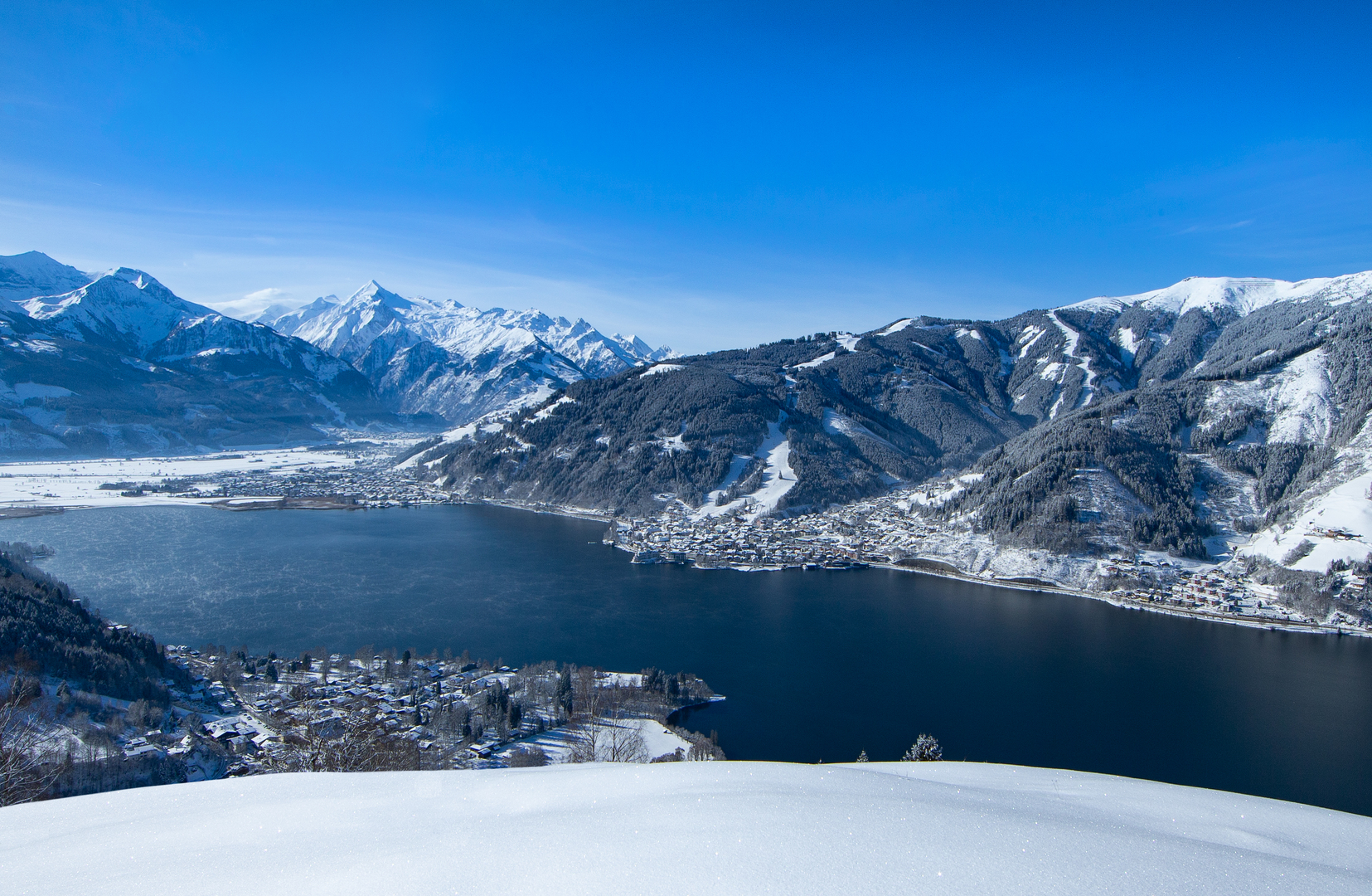 Image showing Zell am See ski resort, Austria