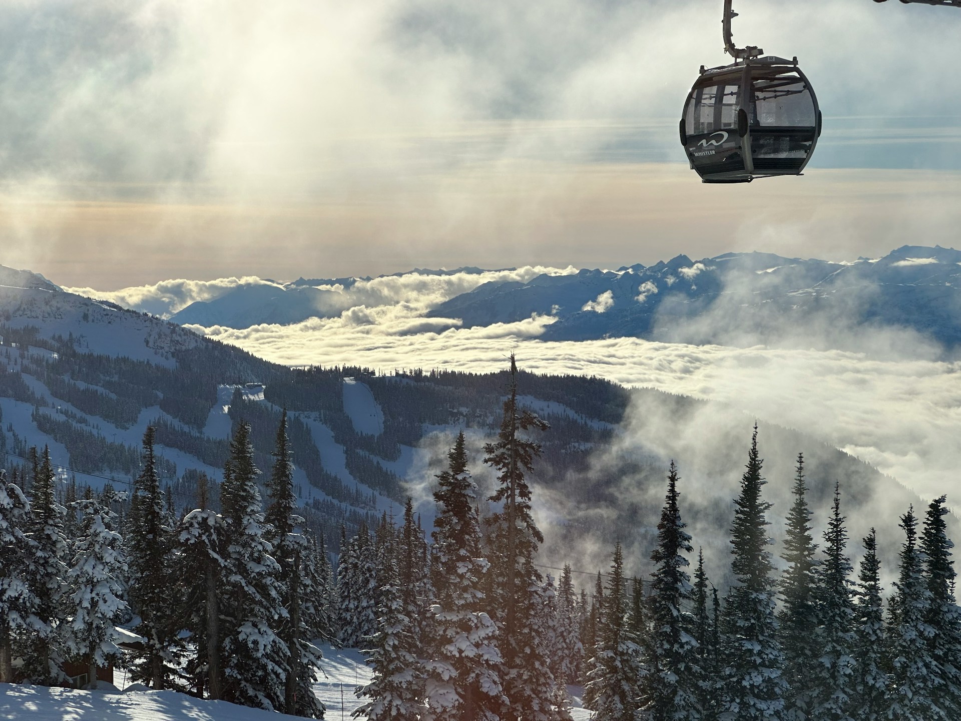 Image showing Whistler Blackcomb resort, Canada