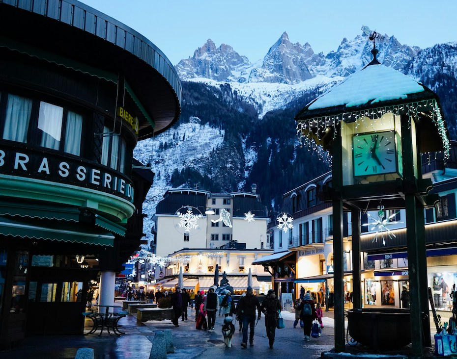 Image showing Chamonix resort, France