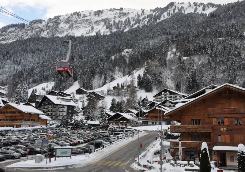 Image showing Champéry resort, Switzerland