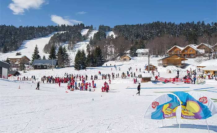 Image showing La Feclaz resort, France