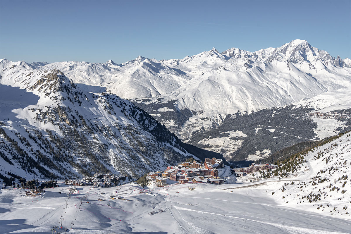 Image showing Les Arcs resort, France