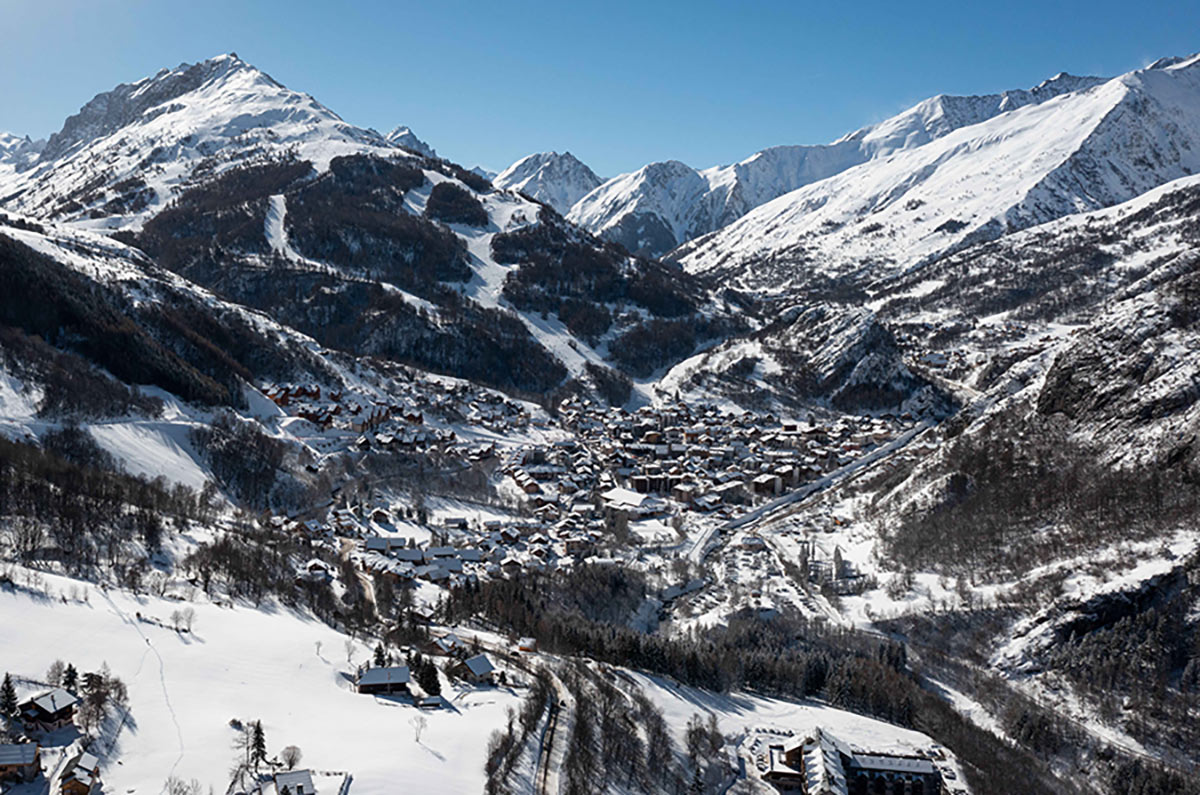 Image showing Valloire resort, France