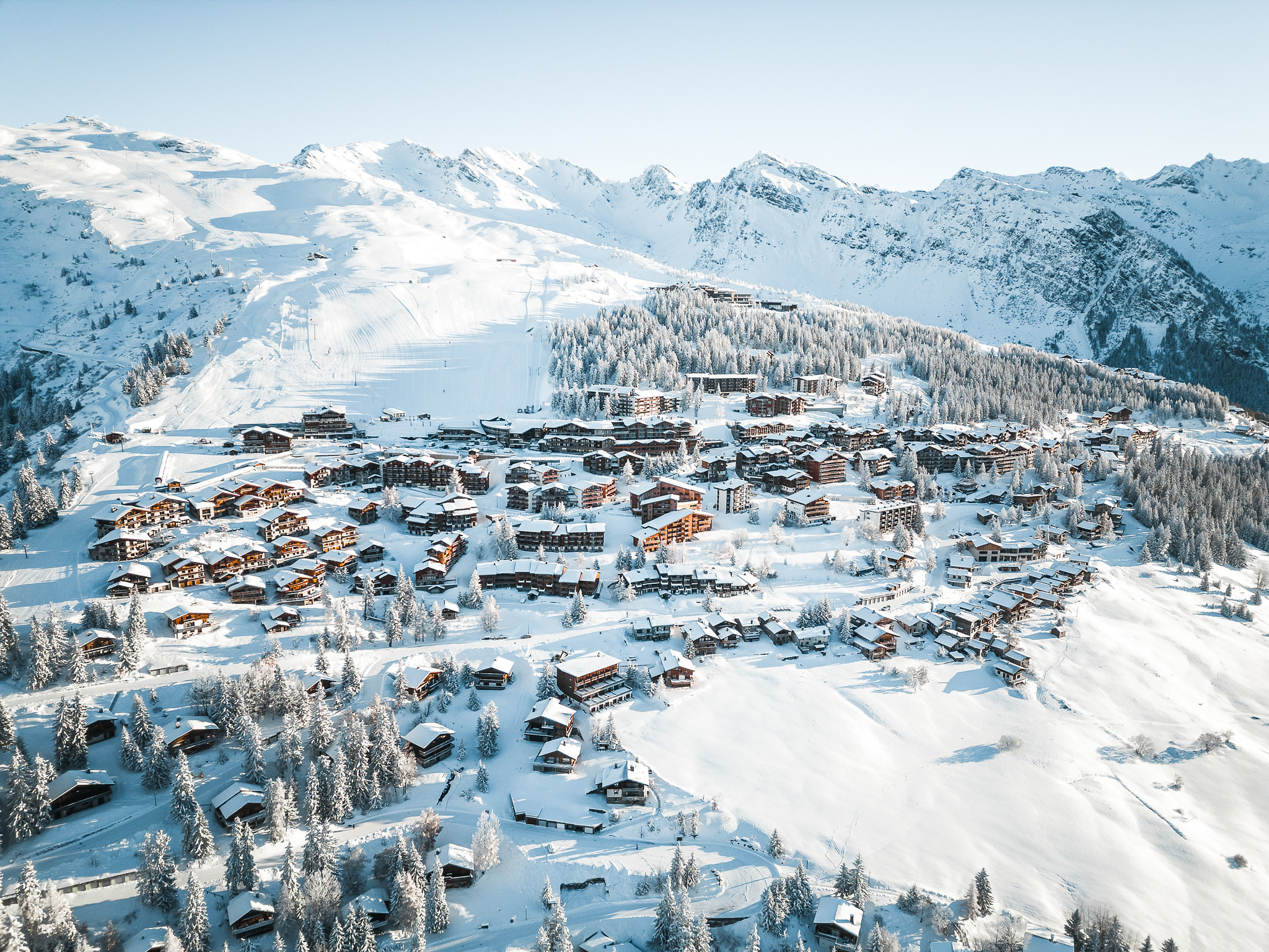 Image showing La Rosiere resort, France