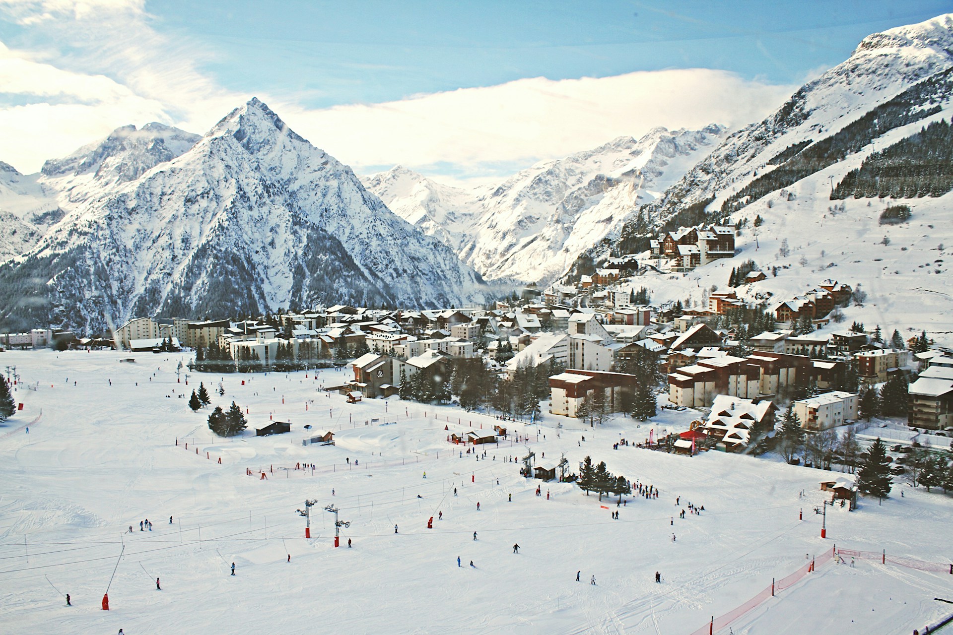 Image showing Les Deux Alpes resort, France