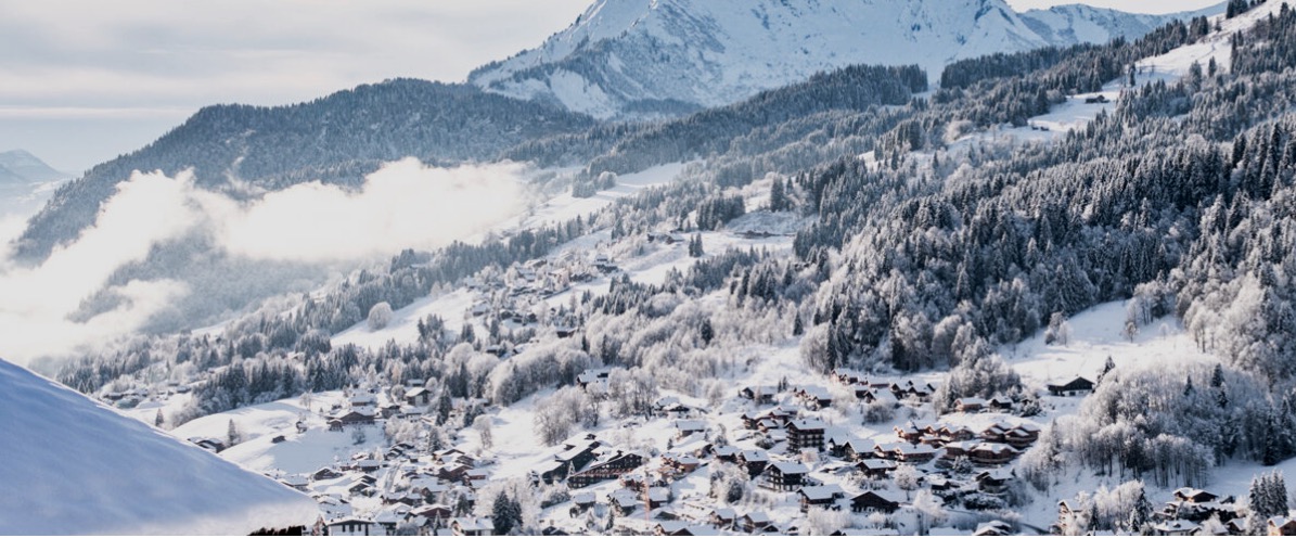 Image showing Les Gets ski resort, France