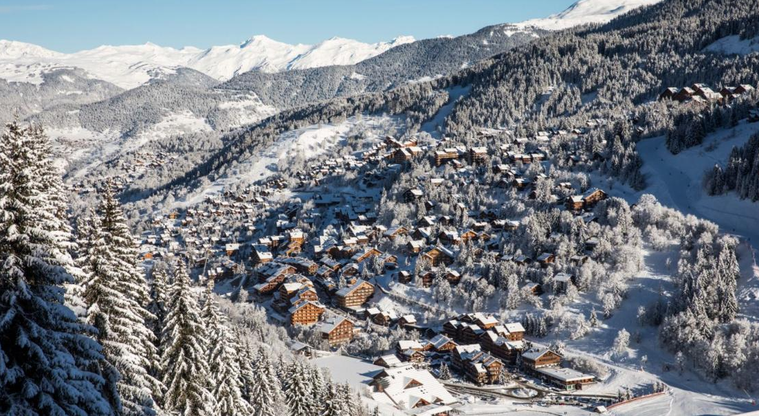 Image showing Meribel resort, France