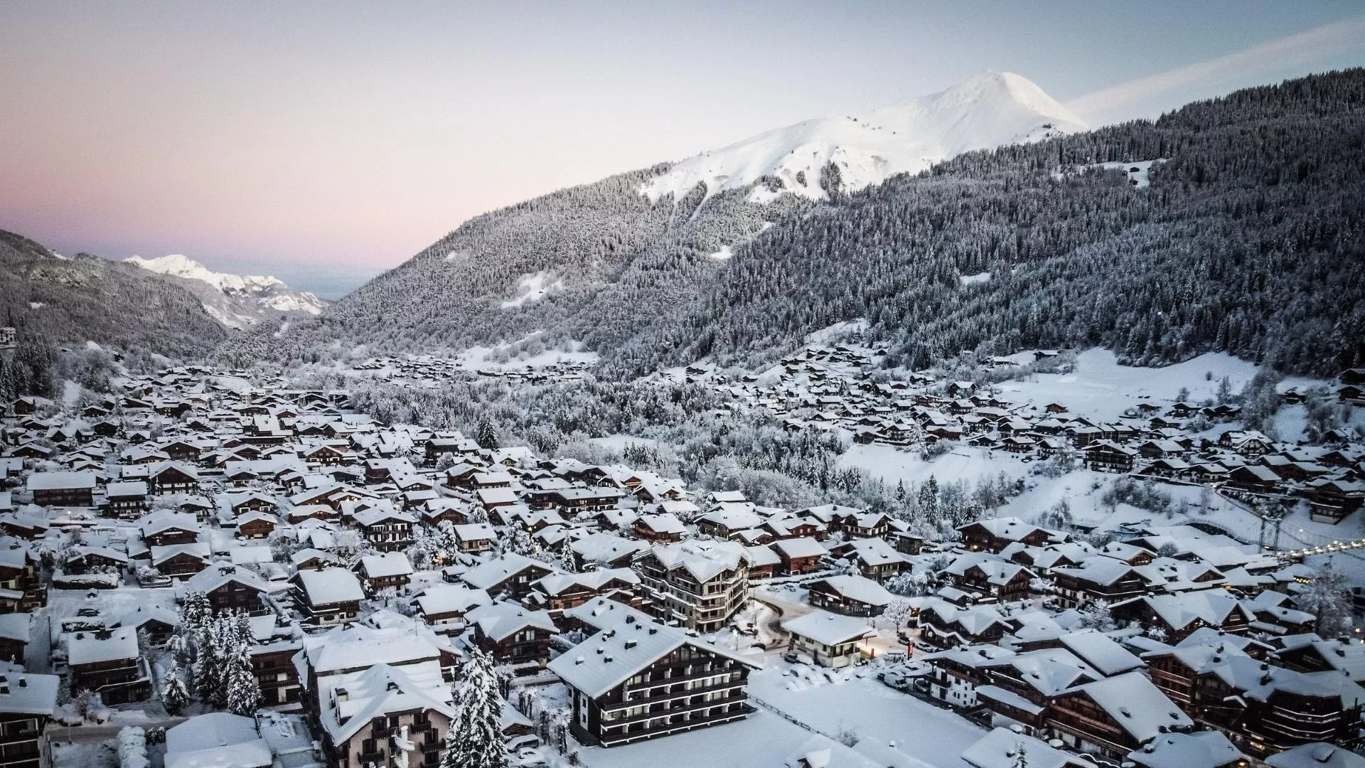 Image showing Morzine resort, France