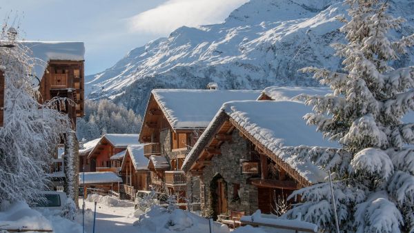 Image showing Sainte-Foy Tarentaise resort, France