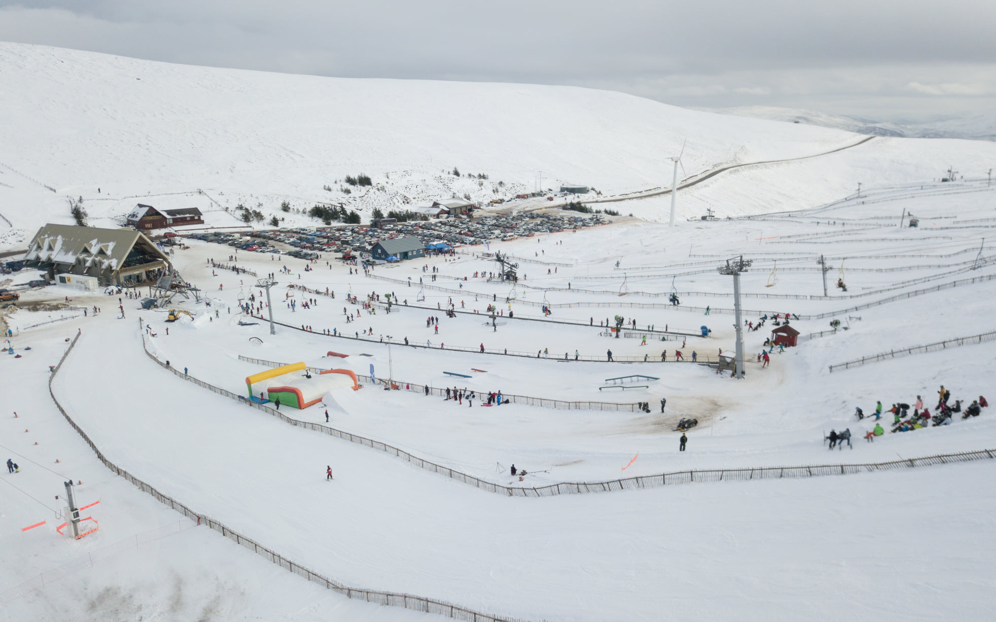 Image showing The Lecht Ski Centre, Scotland