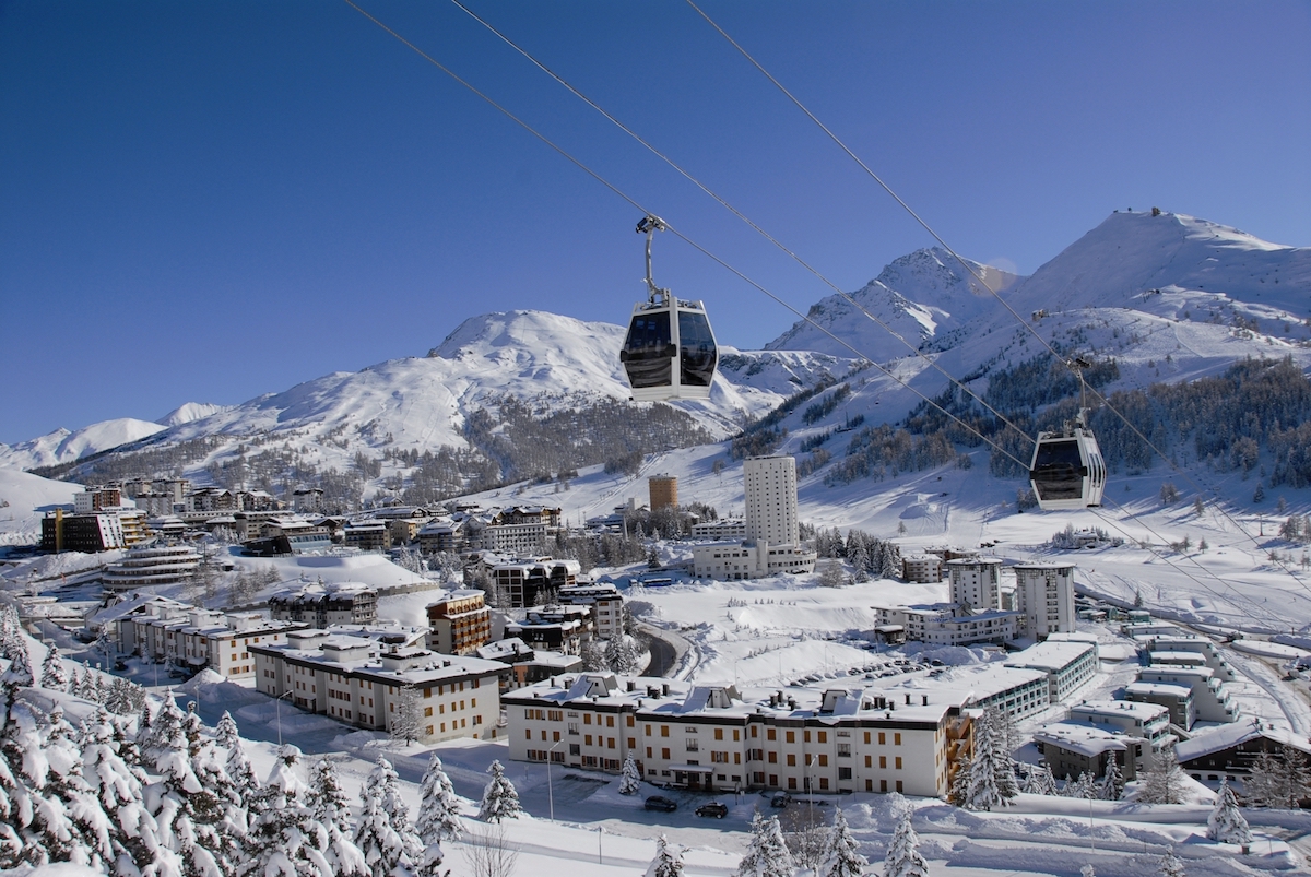 Image showing Sestriere resort, Italy