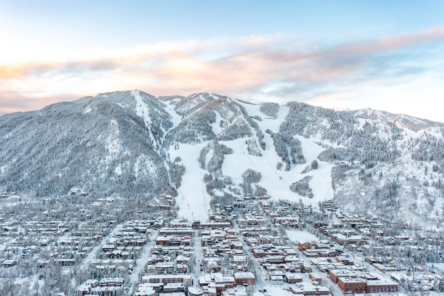 Image showing Aspen resort, USA