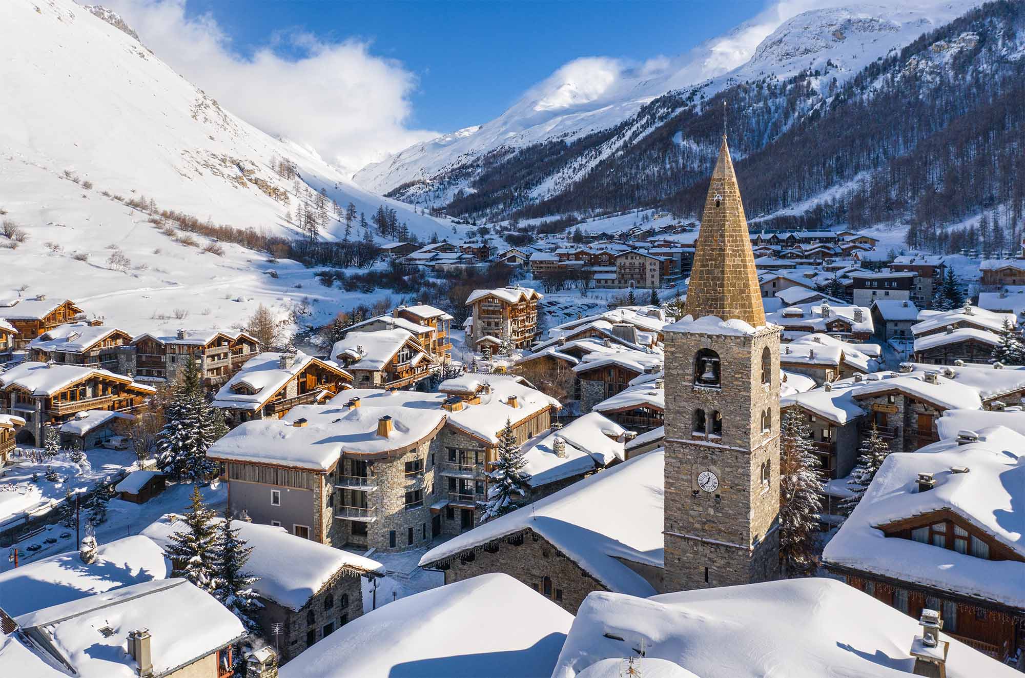 Image showing Val D'Isere resort, France