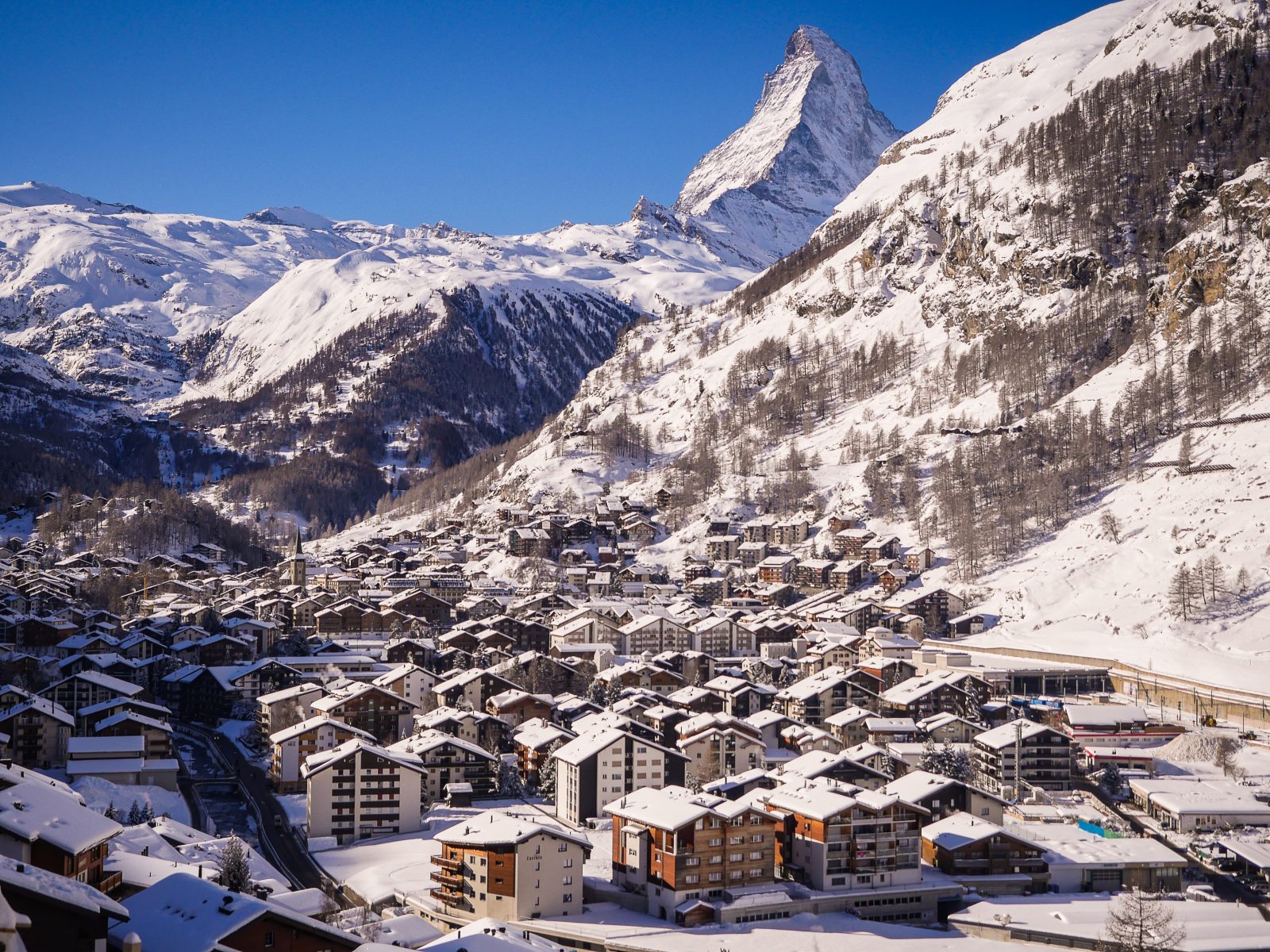 Image showing Zermatt resort, Switzerland